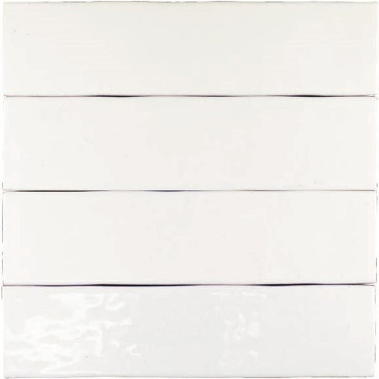 Wandtegel Marrakech ZELIJ Blanco 5×20 cm (doosinhoud 0.46 m2)2