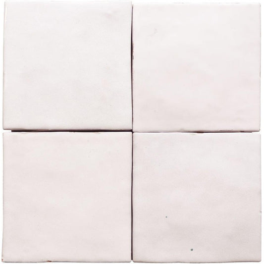 Wandtegel Marrakech ZELIJ Blanco 10×10 cm (doosinhoud 0.81 m2)2