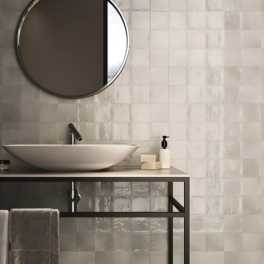 HERITAGE ZELLIGE CLASSIQUE GREY Wandtegel 10×10 cm (doosinhoud 0.80 m2)2