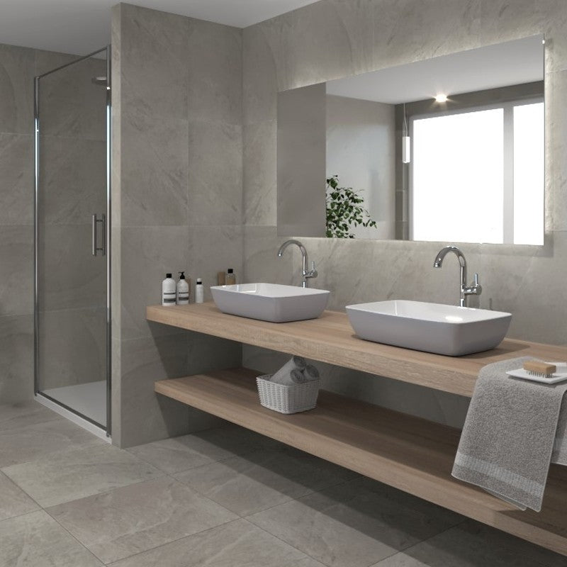 Vloertegel Fiordo FRAME RIVER 60×60 cm (doosinhoud 1.44 m2)3