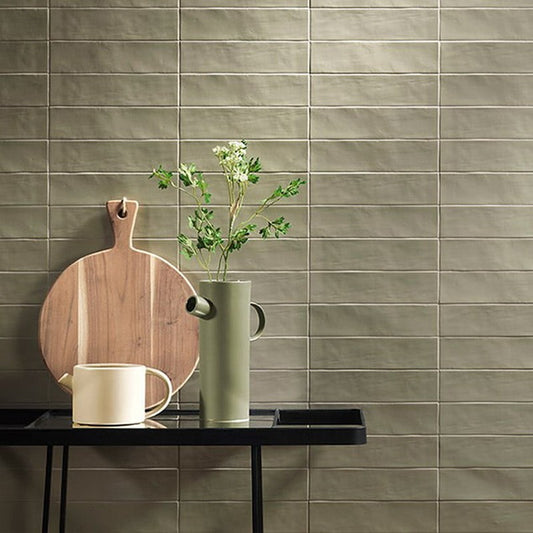 Wandtegel Natucer Evoke Kale 6.5×26 cm (doosinhoud 0.50 m2)2