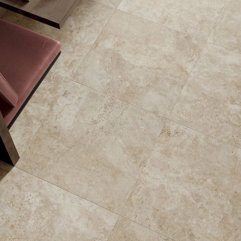 Vloertegel Flaviker NAVONA Honey Cross 80×80 cm (doosinhoud 1.28 m2)3