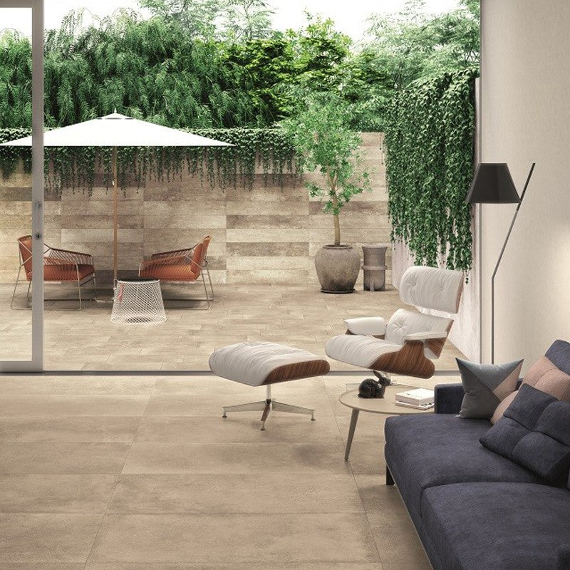 Vloertegel Pastorelli FREESPACE BEIGE 60×60 cm (doosinhoud 1.8 m2)3