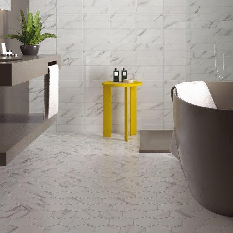 Wandtegel Heritage Marble Line Ducale Mat 15×17 cm (doosinhoud 0.57 m2)3