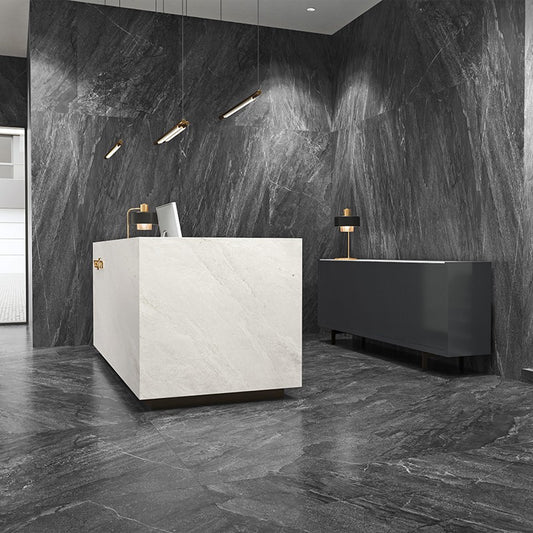 Vloertegel Energieker AGATHOS ANTRACIET 120×120 cm (doosinhoud 2.88 m2)2