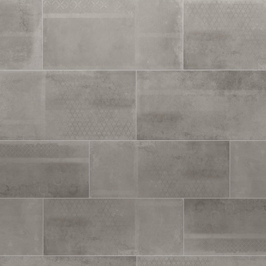 Vloertegel Flaviker BACKSTAGE DECOR Ash 40×80 cm (doosinhoud 0.96 m2)2