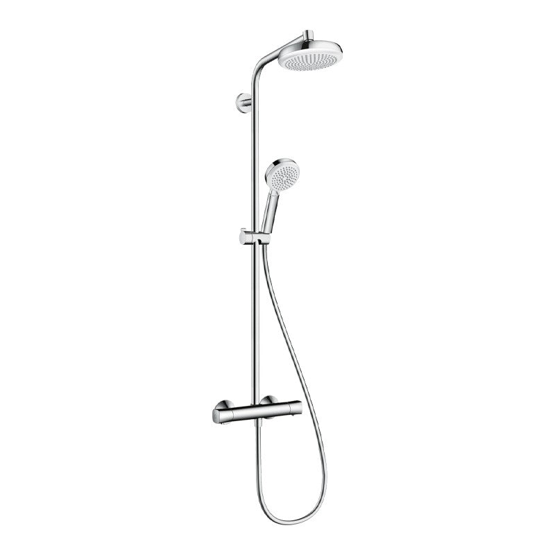 Hansgrohe Crometta 160 Showerpipe opbouw Douchemengkraan Chroom1