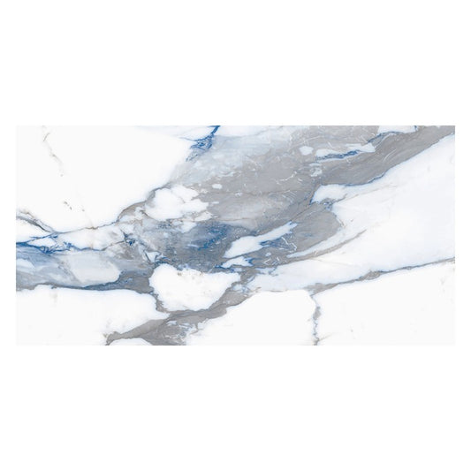 GEO TILES CRASH Vloertegel Blue Glans 60x120 cm (doosinhoud 1.44 m2)