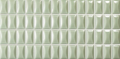 3D Bars Bevel Jade Gloss 12,5x25