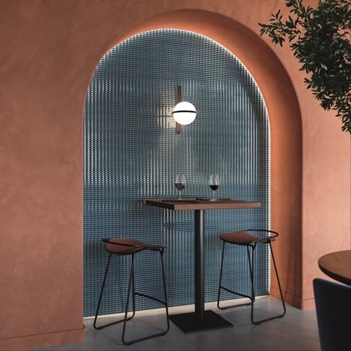 3D Bars Bevel Sapphire Gloss 12,5x25