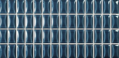 3D Bars Bevel Sapphire Gloss 12,5x25