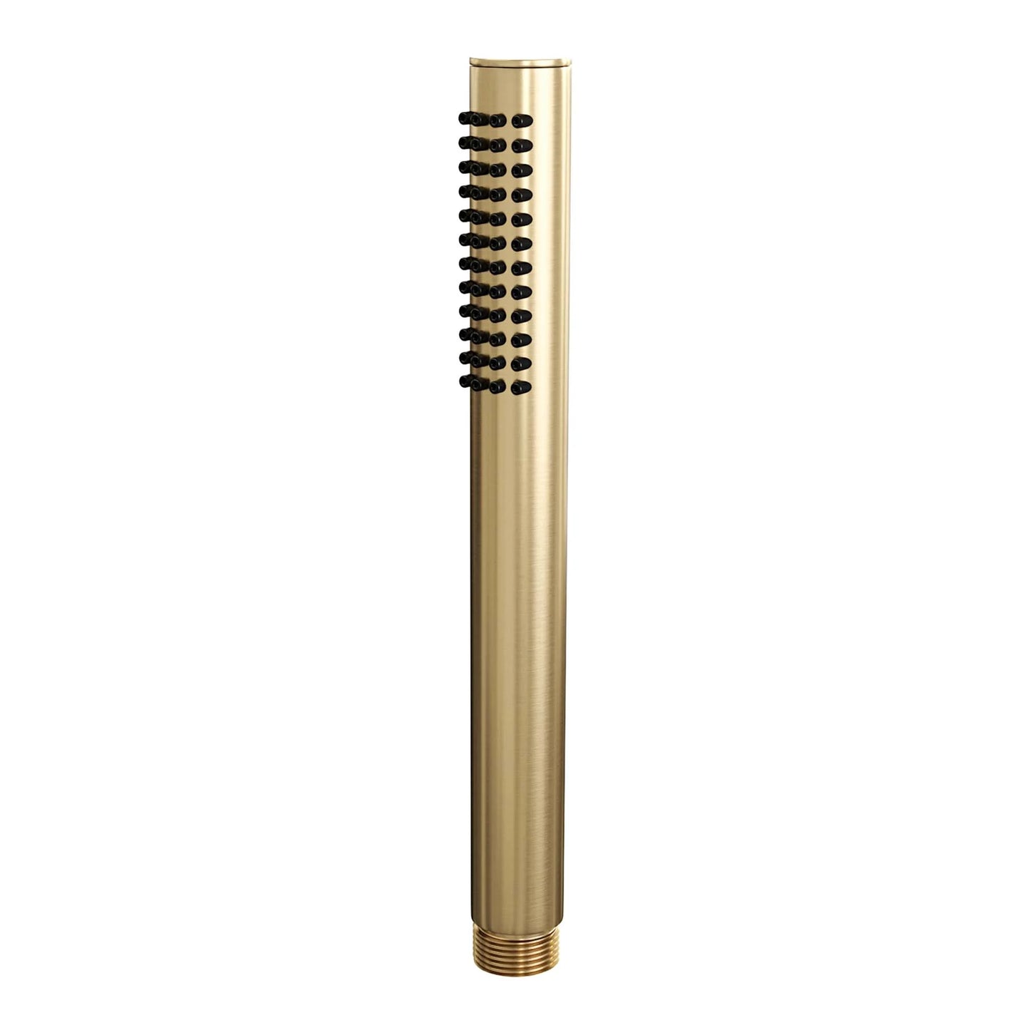 Brauer Gold Edition inbouw badthermostaat met uitloop - staafhanddouche - geborsteld goud PVD