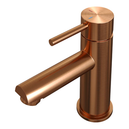 BRAUER Copper Edition lage opbouw wastafelmengkraan model A koper geborsteld PVD