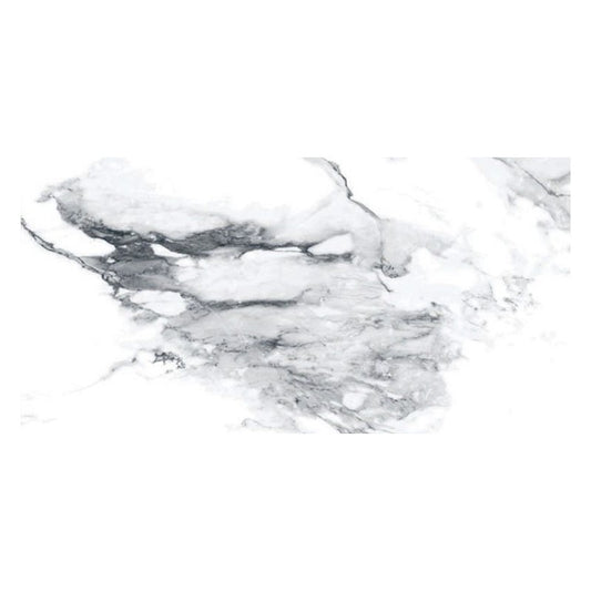 GEO TILES CRASH Vloertegel Blanco Glans 30x60 cm (doosinhoud 1.08 m2)