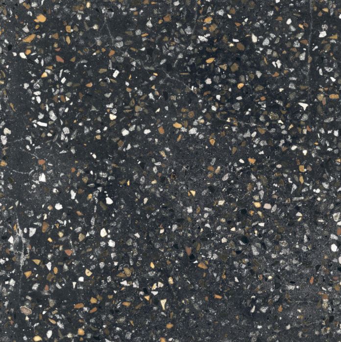 Sphinx Tegels Terrazzo tegel 60x60cm - Black KK302011