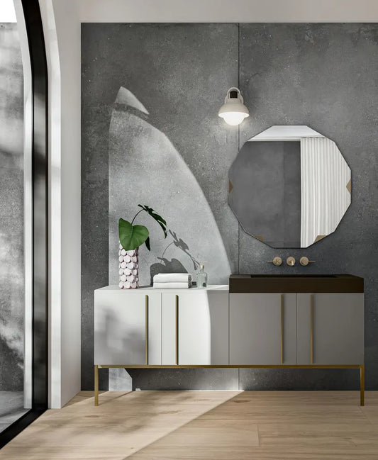 Vloertegel Fondovalle PIGMENTO Carbon 80x80