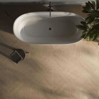 Rak  PAPYRUS  600X600 BROWN A+B