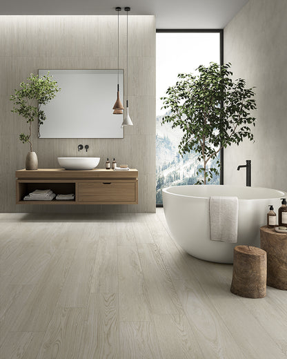 Castelvetro Unika Bianco Chevron 10X60 154670