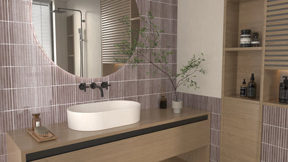 Estudio Shallow Aubergine 14,7X14,7 154855