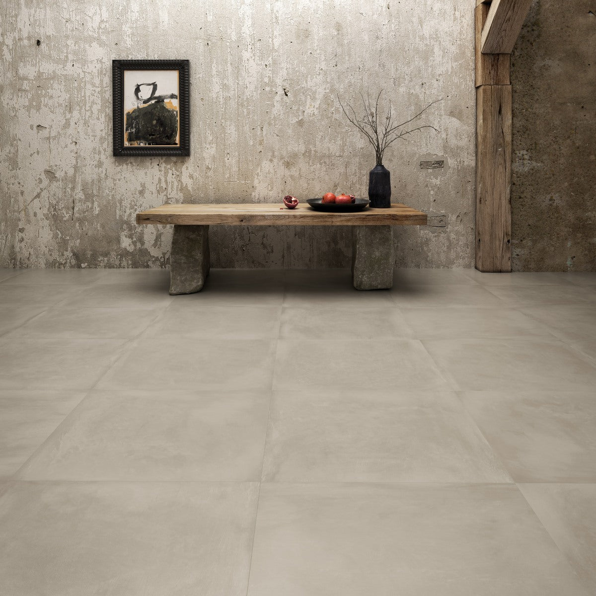 Vloertegel Grespania wabi sabi concrete Gris 60×60