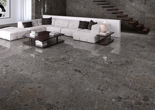 Vloertegel Grespania  Artic Antracita 80x80