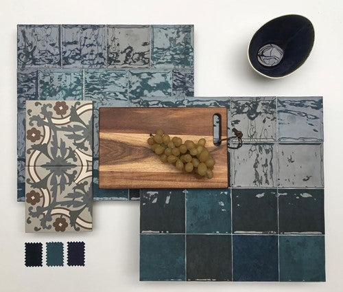 Revoir Paris Atelier Bleu Marine Glossy 10x10