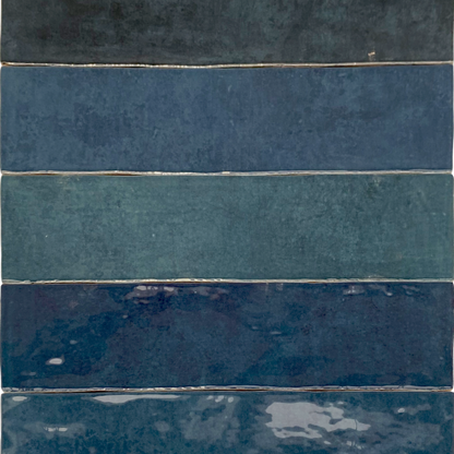 Revoir Paris Atelier Glossy Blue Marine 6.2x25 cm