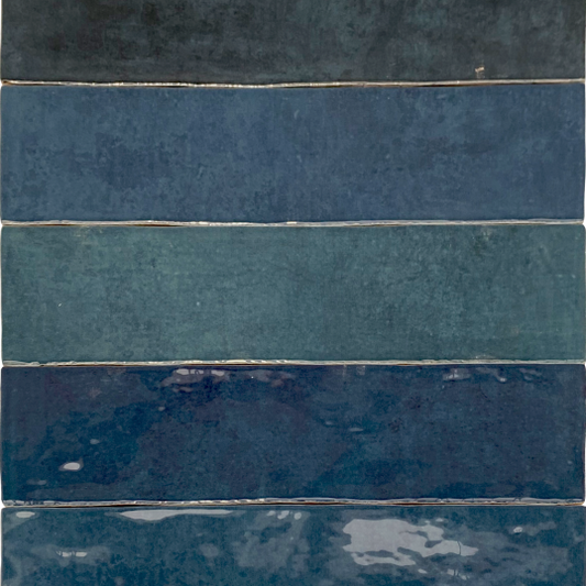 Revoir Paris Atelier Glossy Blue Marine 6.2x25 cm