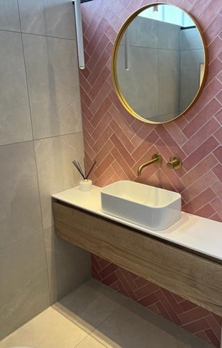 Revoir Atelier Vieux Rose Mat 6,2x25