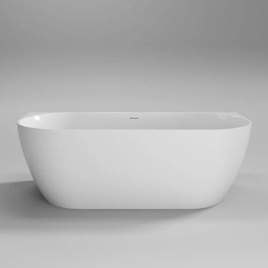 Sanilux Half vrijstaand bad Moon Wit 70002