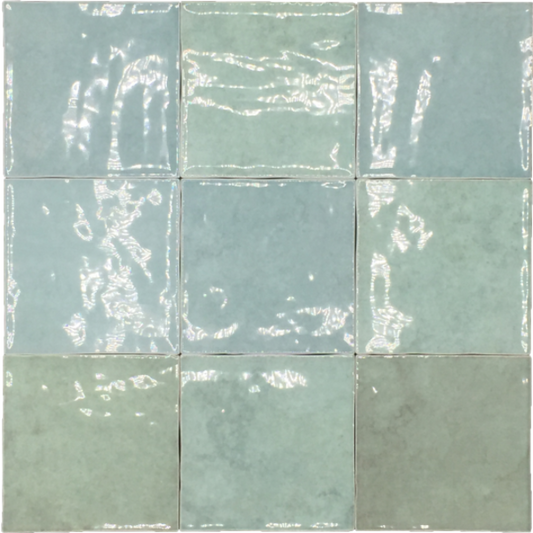 Revoir Paris Atelier Vert d'Eau Glans 10x10 cm