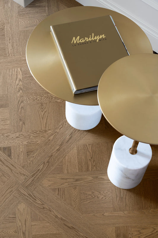 Marazzi Intrecci tegel 120x120cm - Versailles Castagna