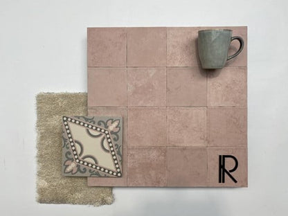 Revoir Atelier Vieux Rose Mat 10x10