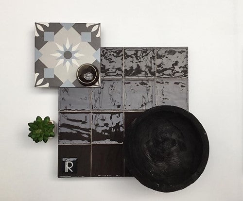 Revoir Paris Atelier Noir Glossy 10x10