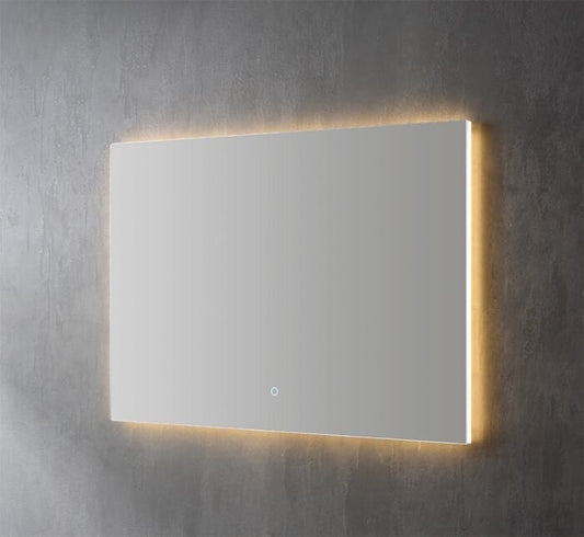 Spiegel Sanilux Decor Met Indirecte LED Verlichting 80x70 cm Incl. Spiegelverwarming