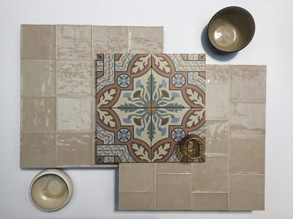 Revoir Paris Atelier Taupe Glossy 10x10