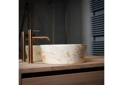 Waskom Loutro Bali S Rond 40x40x15 cm Marmer Sand