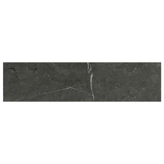 Wandtegel Heritage Marble Line Marquina Brillo 7.5×30 cm (doosinhoud 0.5 m2)1