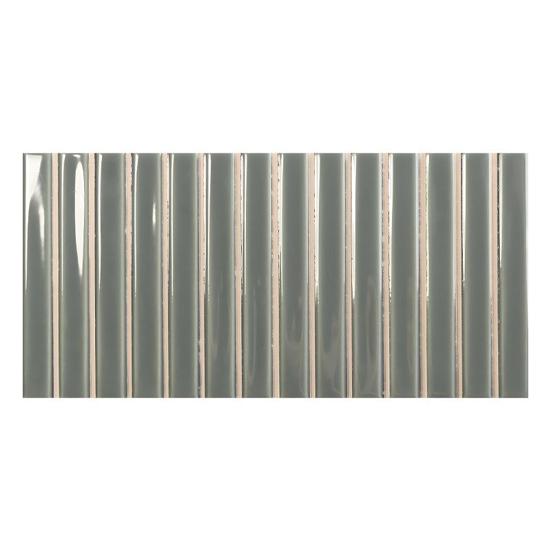 WOW SWEET BARS MINERAL GREY GLOSS Wandtegel 12,5×25 cm (doosinhoud 0.438 m2)1