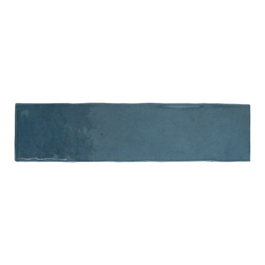 Wandtegel Revoir Paris Atelier Glossy Blue Marine 6.2×25 cm (doosinhoud 0.32 m2)1