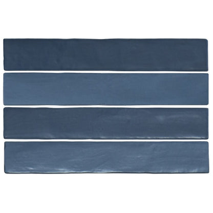 Wandtegel Sottocer SENSE Jeans Blauw 6.5×39.5 cm (doosinhoud 1 m2)1