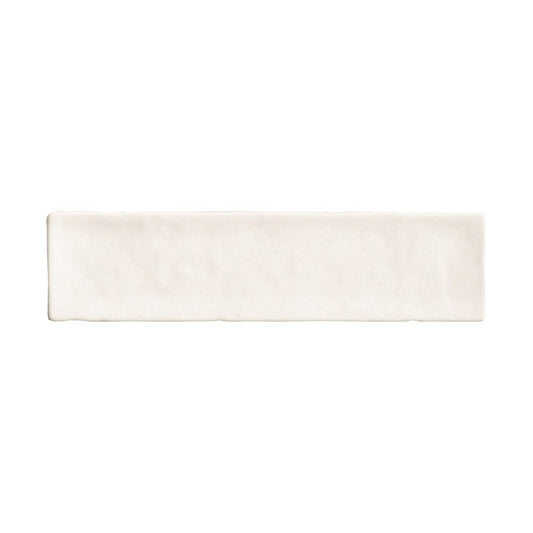 Wandtegel Natucer Zellige White Mat 6.2×25 cm (doosinhoud 0.5 m2)1