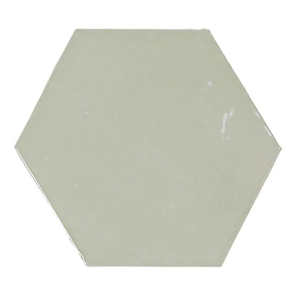 WOW ZELLIGE HEXA MINT Wandtegel 10,8×12,4 cm (doosinhoud 0.382 m2)1