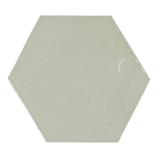 WOW ZELLIGE HEXA MINT Wandtegel 10,8×12,4 cm (doosinhoud 0.382 m2)1