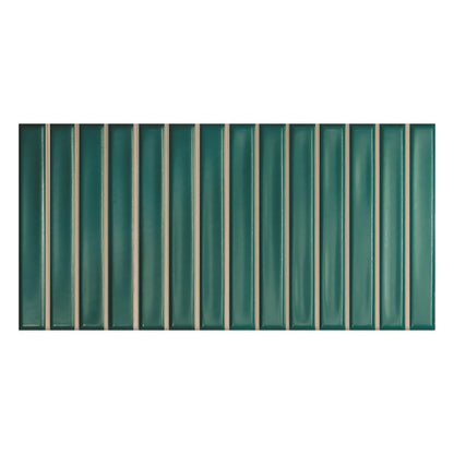 WOW SWEET BARS TEAL MAT Wandtegel 12,5×25 cm (doosinhoud 0.438 m2)1