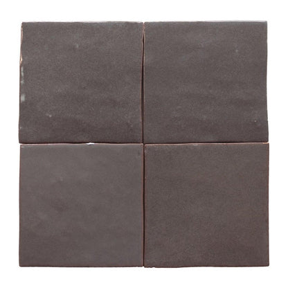 Wandtegel Marrakech ZELIJ Gris Oscuro 10×10 cm (doosinhoud 0.81 m2)2