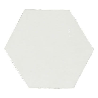 WOW ZELLIGE HEXA WHITE Wandtegel 10,8×12,4 cm (doosinhoud 0.382 m2)1