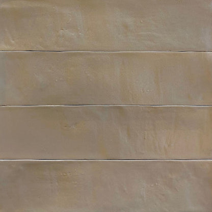 Wandtegel Revoir Paris PROVENCE Taupe Uni 6.2×25 cm (doosinhoud 0.32 m2)2