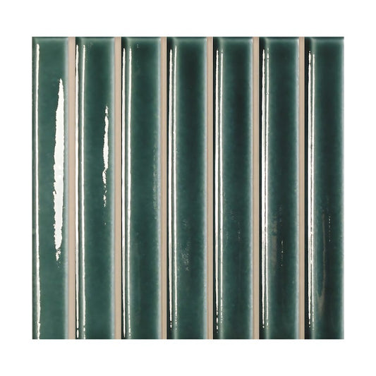 WOW SWEET BARS TEAL GLOSS Wandtegel 11,6×11,6 cm (doosinhoud 0.411 m2)1