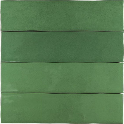 Wandtegel Marrakech ZELIJ Verde Botella 5×20 cm (doosinhoud 0.46 m2)2